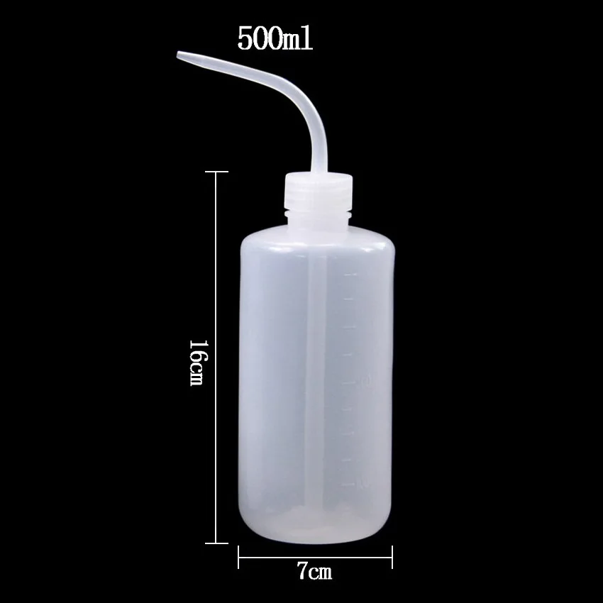 500ML Распылитель для татуировки, бутылка для выдавливания зеленого мыла, чистая бутылка без распыления, Перманентный макияж, микроблейдинг, косметическая лабораторная татуировка, поставка - Цвет: 500ML