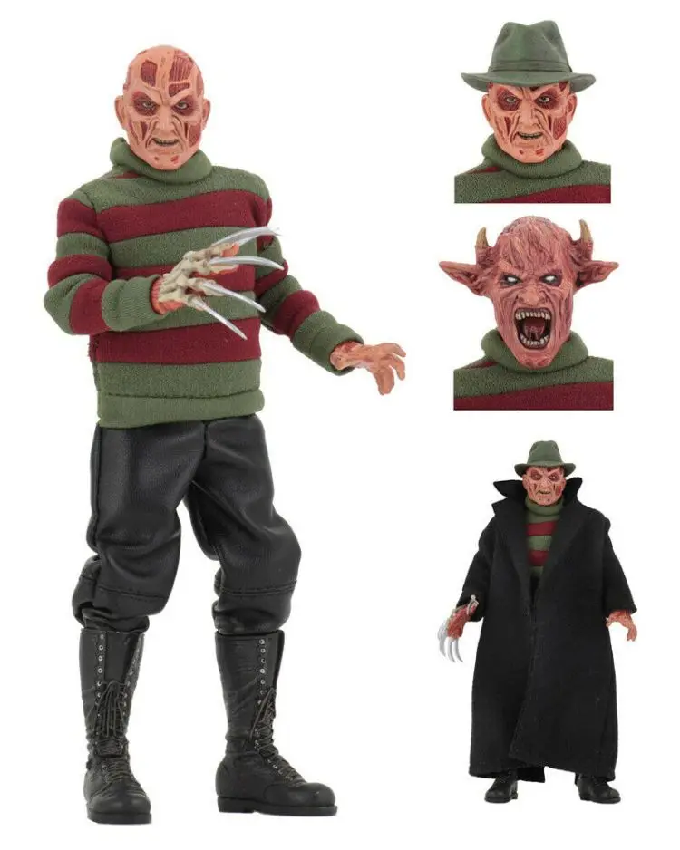 NECA 8 Inch Pakaian Nyata Wes Craven 