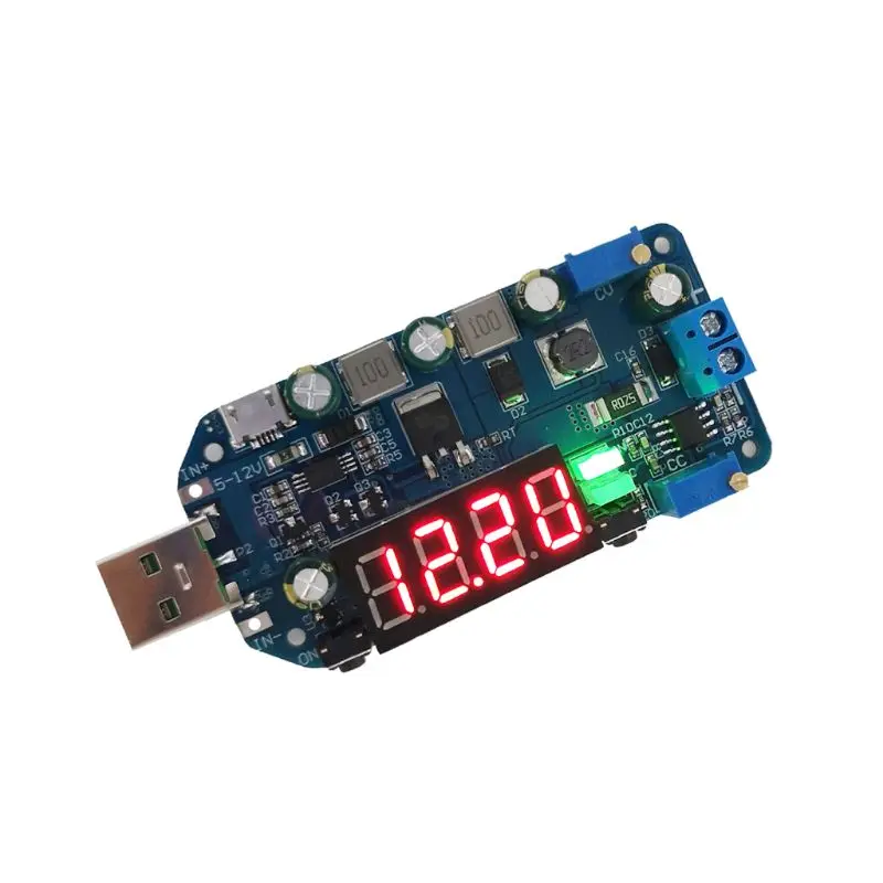 15 Вт USB Регулируемый понижающий Повышающий Модуль источника питания вверх вниз преобразователь DC 5 В до 3.3V9V12V24V30V маршрутизатор DP2 - Цвет: low