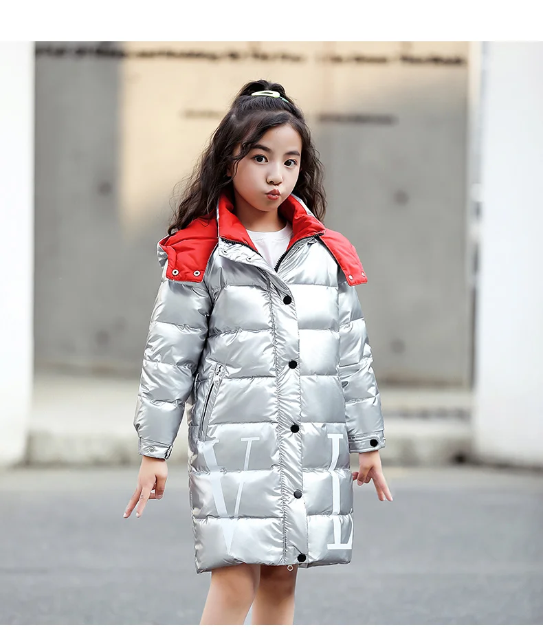 A15, унисекс, теплый пуховик для девочки, размер 6, 8, 10, 12, 14 лет, г., зимнее пальто для больших мальчиков детские зимние куртки для подростков детские пальто