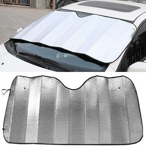 

Adeeing Car Sunshade Window Windshield Car Front Screen Folding Bubble Shield Sunshade Covers for Toyota Auris Renault Clio