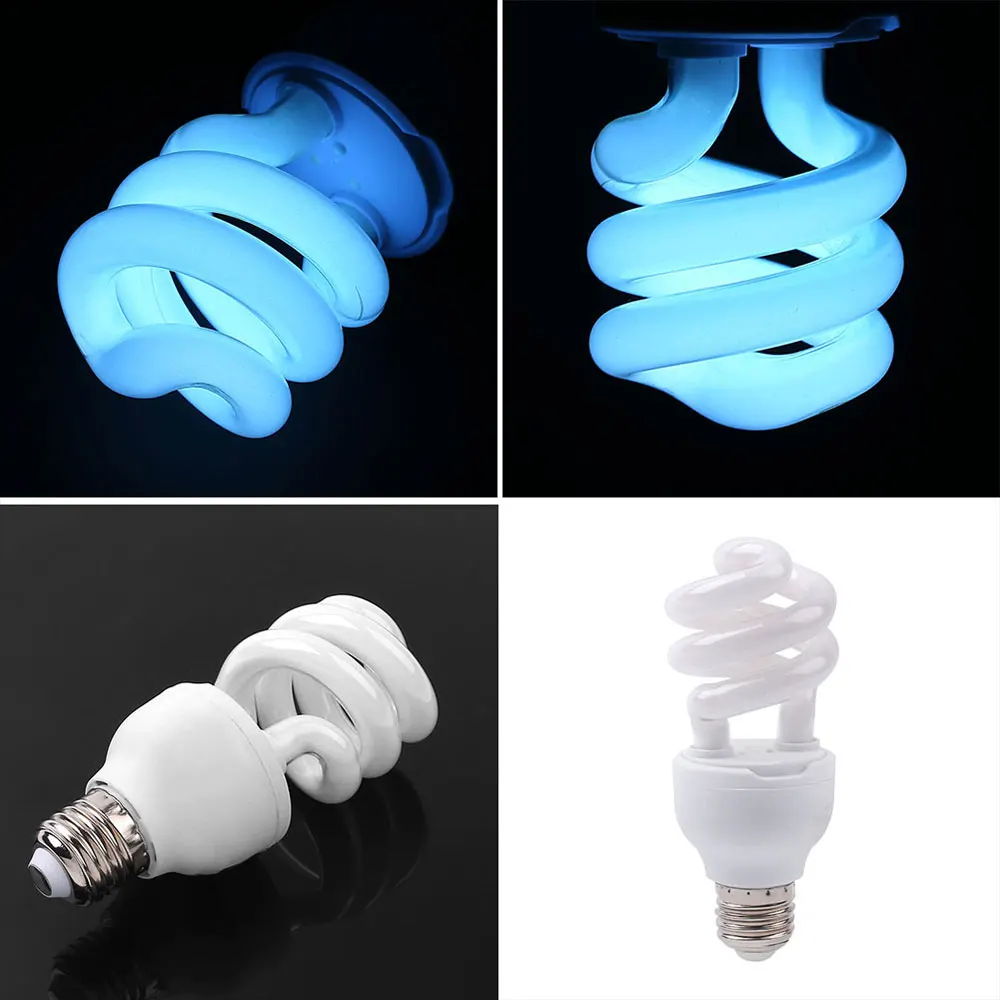 110V Portable Energy Saving Lamp Calcium Dragon Light Turtle Screw Compressed Light Lizard Ultraviolet UVB10.0 Growing Heater