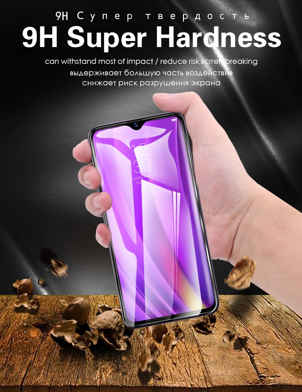 Полное покрытие, Защитное стекло для OPPO Realme 5S 5 C2 C1 X2 XT 2 3i 3 Pro Q X Lite, закаленное стекло, защитная пленка для экрана