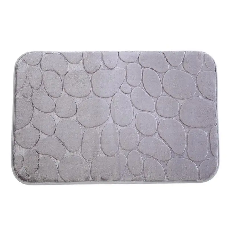 

1Pcs Simple Style Kitchen Rug Bathroom Pad Water Absorbent Doormat Non-slip Floor Mat
