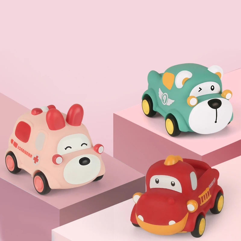 Montessori Baby Car Toys For Kids From 1 To 2 Years Toddler Birthday Gift Car For Babies Boy Children Child Educational Cars Toy