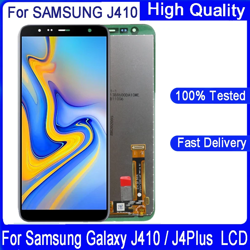 Оригинальный ЖК дисплей 6 0 дюйма для Samsung Galaxy J4 + 2018 Plus J415 J415F J410 с сенсорным экраном