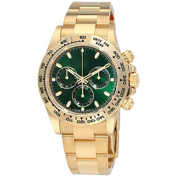 

free delivery 18 colors AAA luxury day-tona Mens Watches Ceramic Bezel sapphire glass Folding Clasp Male All 3 Dials Work well