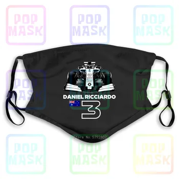 

Dust Mask with Filter New Daniel Ricciardo F1 Formula 1 Australia Racing Washable Reusable Mask