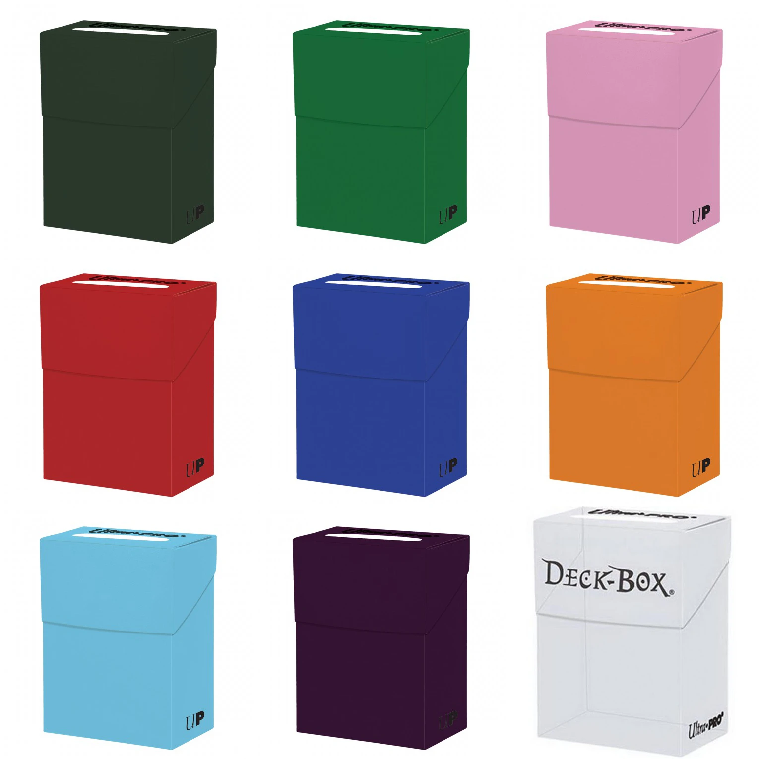 Ultra Pro Neue Version Reine Farbe Schlacht Bereich Karten Deck Box 8 Farben Fur Wahl Halten 60 75 Karten Brettspiele Aliexpress