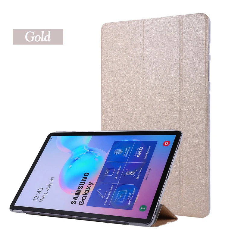 Case For Samusng Galaxy Tab A7 Lite 8.7'' 2021 SM-T220 SM-T225 Leather PC Back Cover Stand Auto Sleep Smart Magnetic Folio Cover