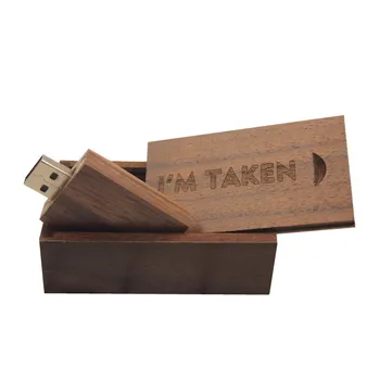 

Wood Pendrive+Box 32GB 64GB USB Flash Drive 4gb 8gb 16gb 2.0 Memory Stick Pen Disk Photography Custom Gift(over 10pcs Logo Free)
