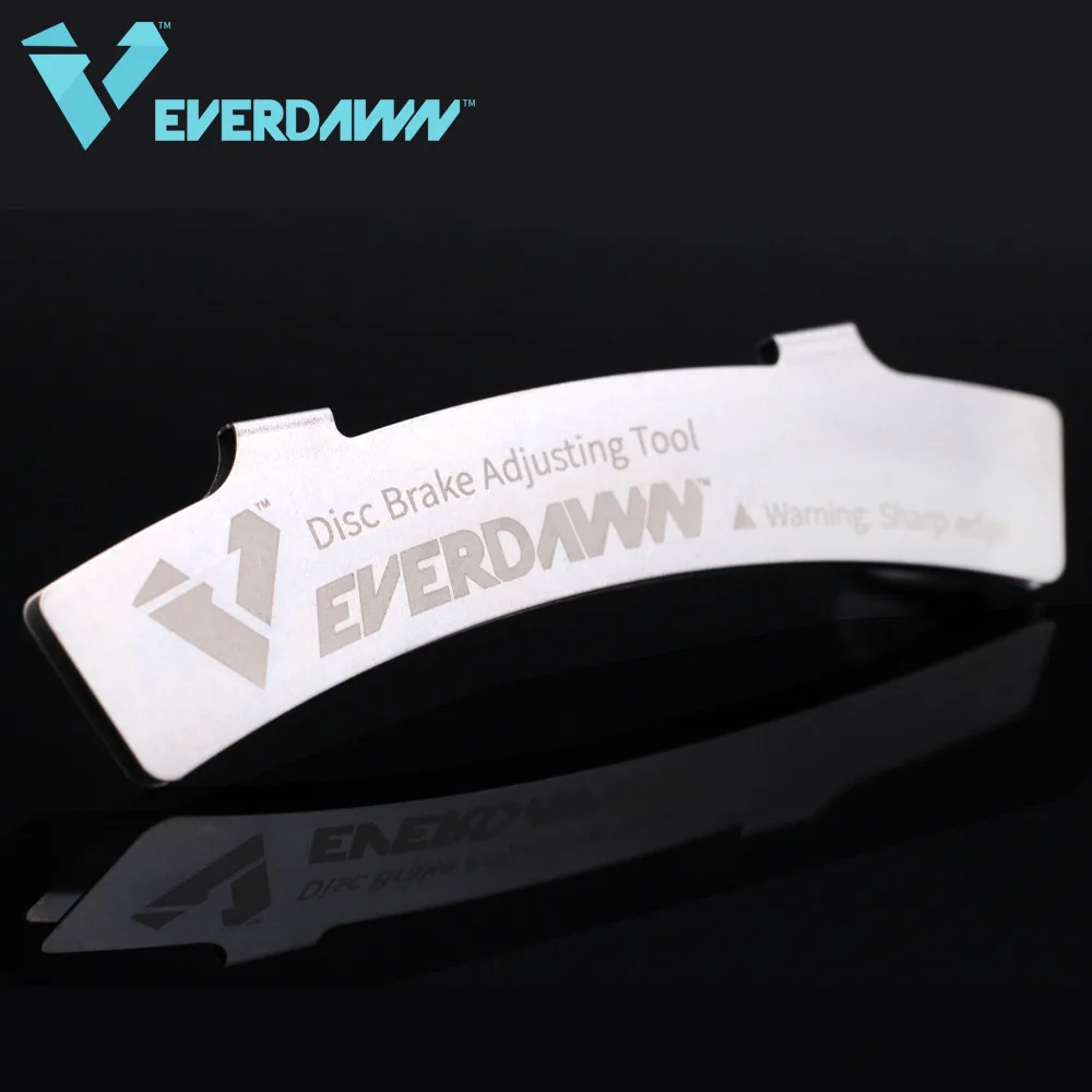EVERDAWN Mtb велосипедные тормозные колодки Регулировочная прокладка велосипедные роторы инструменты выравнивания 2 шт