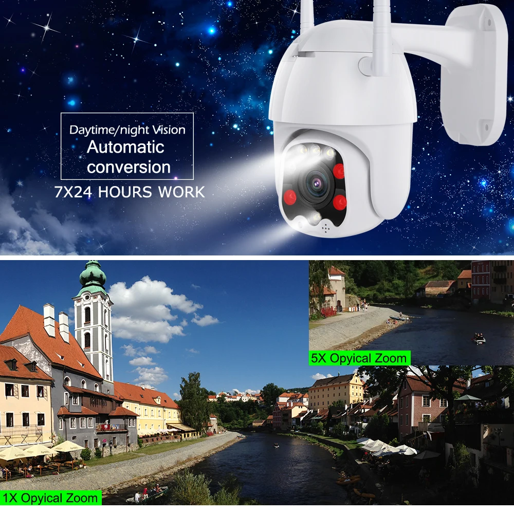 2MP SIM карта 3g 4G Беспроводная мини PTZ купольная камера 1080P Открытый водонепроницаемый 5X зум/4 мм объектив двухстороннее аудио CCTV камера безопасности
