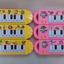 Детское раннее образование стук пианино игрушки Свинья стук пианино электронный игрушечный орган игрушка для девочек