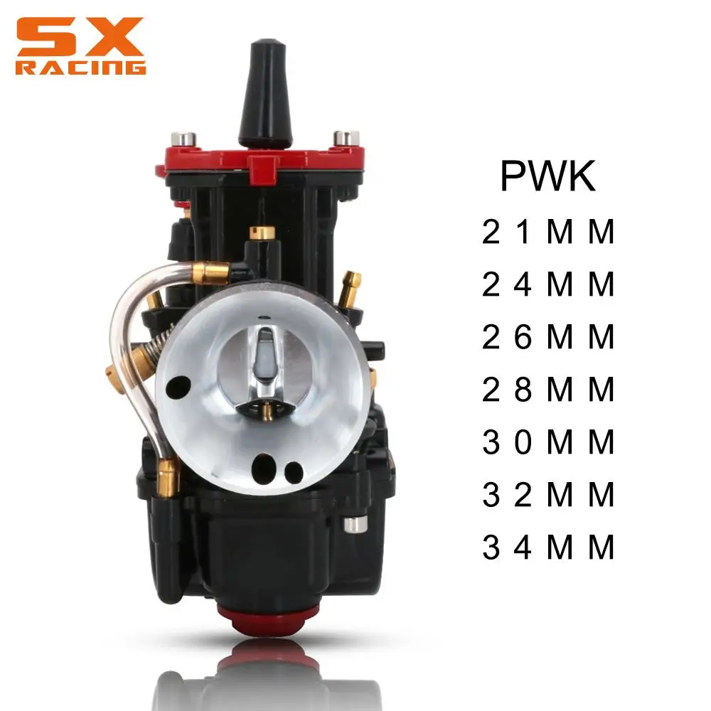 PWK 21 24 26 28 30 32 34 мм мотоциклетный карбюратор Carburador для Keihin с мощной струей гоночного мотоцикла Dirt Bike мотокросс