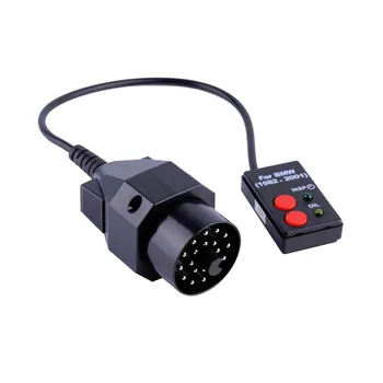 Новый легкий и портативный автомобиль OBD2 из сплава и ПВХ, инструмент для диагностики и сброса топливных услуг OBDII для BMW 1982-2001 Новый легкий и портативный автомобиль OBD2 из сплава и ПВХ, инструмент для диагностики и сброса топливных услуг OBDII для BMW 1982-2001