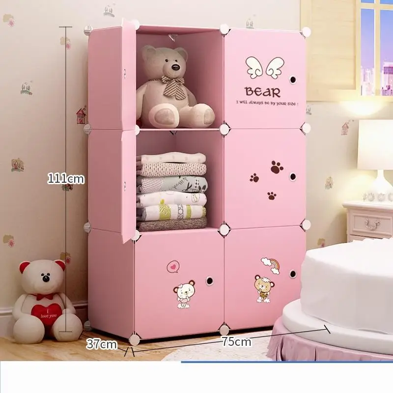 MODEL E Gabinete Placard Moveis Meuble Range Meble Armario De Armazenamento Armadio Mueble шкаф для спальни - Цвет: MODEL E