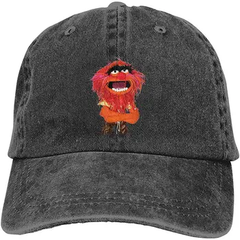 

TSDFCOldman Animal The Muppet Men's and Women's Retro Cowboy Hat Adjustable Cowboy Hat Baseball Cap Black