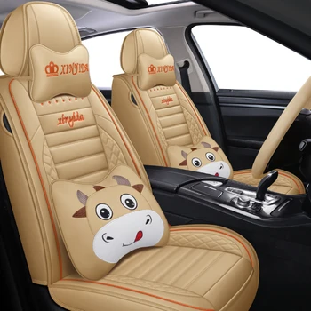 

leather car seat covers For audi a3 8p 8l sportback a4 b7 avant b5 b8 a6 c7 avant a5 sportback a6 c5 100 c4 q5 q7 accessories