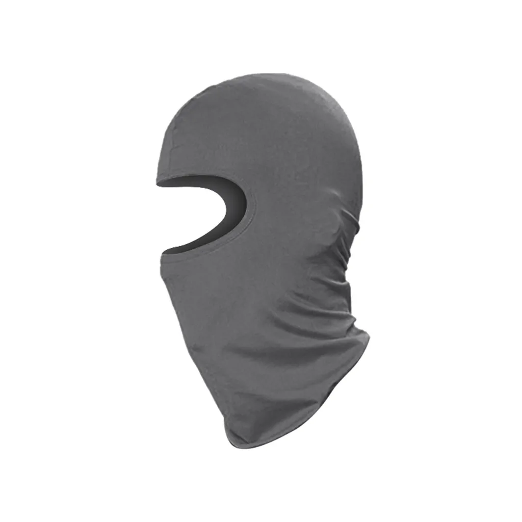 Dark Grey 18 цветов, многофункциональная маска для лица, для улицы, для езды на мотоцикле, на велосипеде, маска для туши, лыжная маска, для шеи, Спортивная, Пылезащитная Кепка, ультратонкая - Цвет: Dark Grey