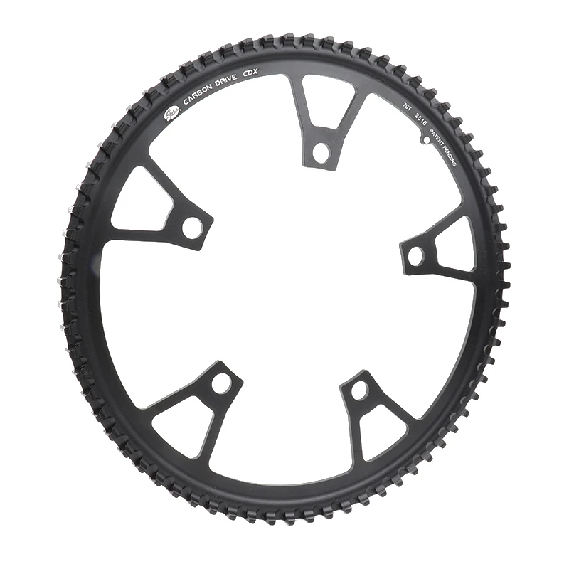 USA Gates Bicycle Sprockets Carbon Fiber Timing Belts Pulley Rubber V