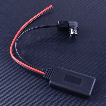 

DWCX Car Stereo Music Interface Bluetooth Aux in Adapter Cable Wireless PVC Fit for Alpine IDA-X100 IDA-X200 IDA-X311 IDA-X313