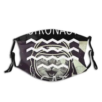 

protective mask with filter Astronauts Cat Spacemen Kitten In Space anti dust PM2.5 reuse adult teen child girl