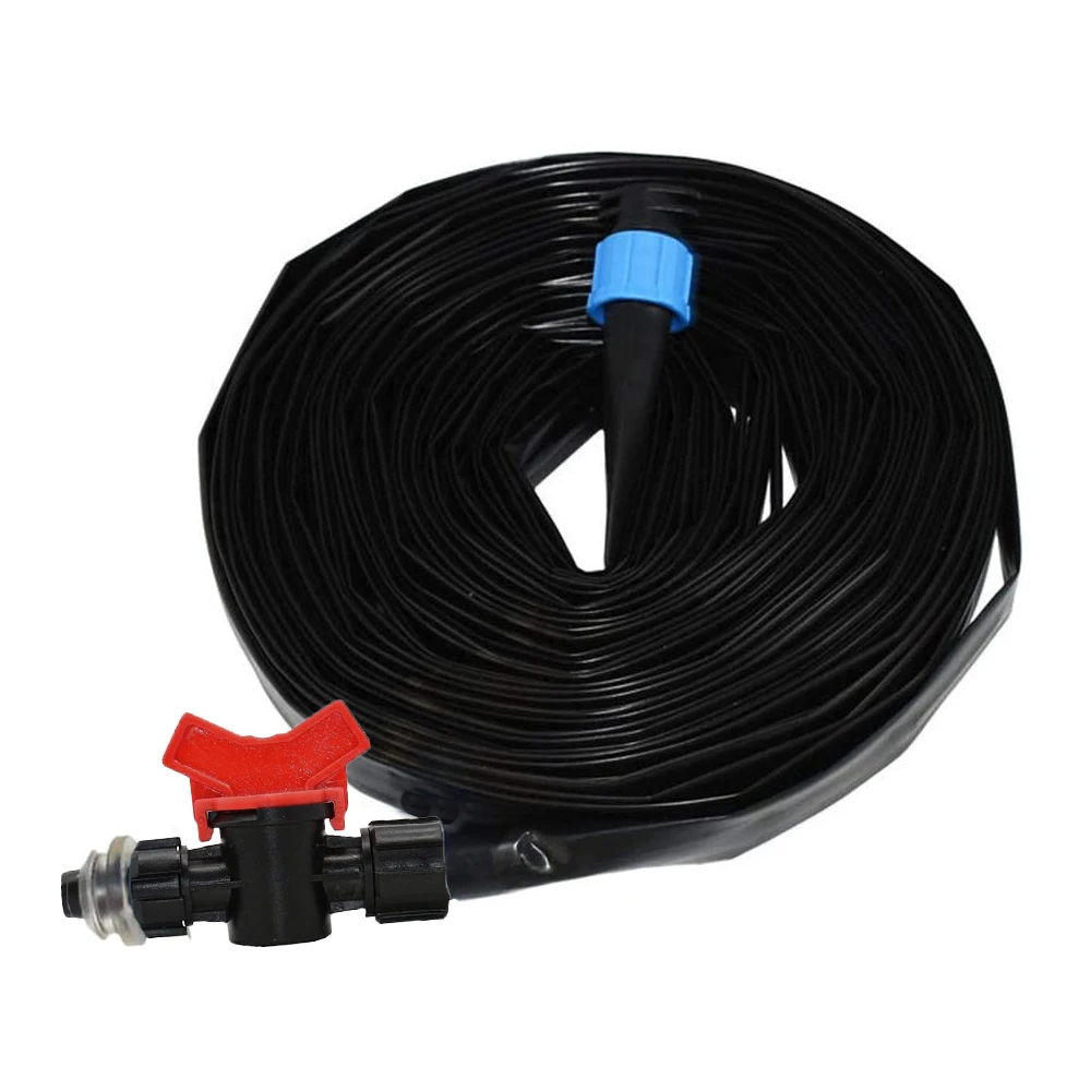 Drip Irrigation Tape 20-60M 16mm 0.2mm Thickness 5/8'' Space 15/20/30cm Soaker Greenhouse Farm Watering Hose Patch Tape Hose Drip Irrigation System