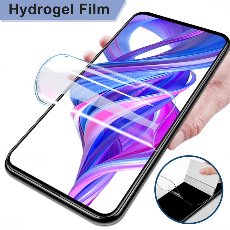 2Pcs Hydrogel Film For Huawei Honor 9X 8X 7X Pro Lite Screen Protector For Honor 9A 9C 9S 8A 8C 8S 7A 7C 7S Play 9i Screen Film mobile phone screen protector