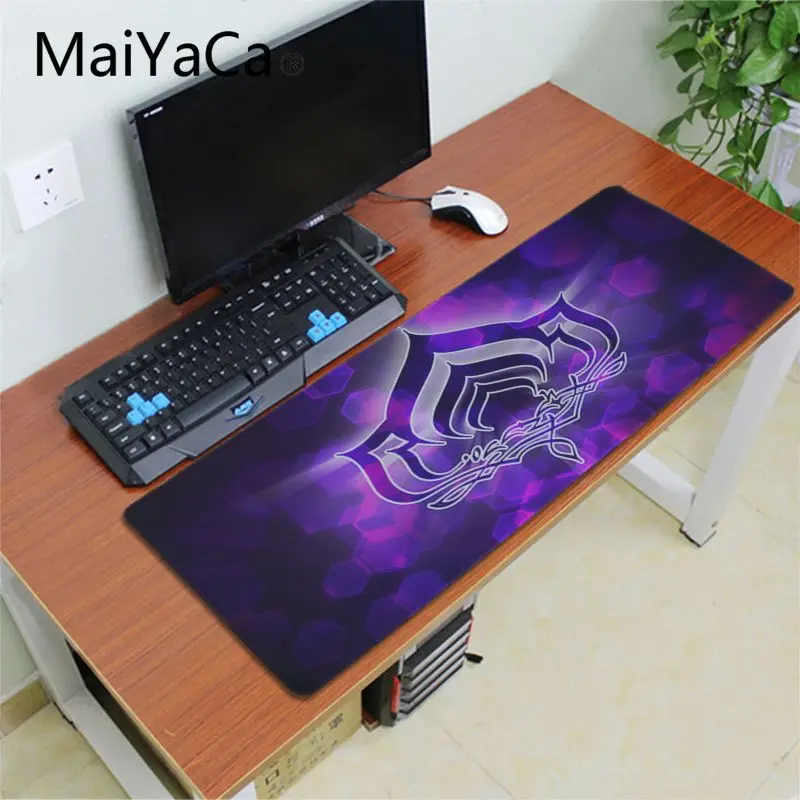 Lock Edge 30x80cm MaiYaCa warframe Логотип красивый коврик для мышки в стиле аниме большая рекламная акция Россия игровой коврик для мыши xl клавиатура ноутбук ПК ноутбук Настольный коврик - Цвет: Lock Edge 30x80cm