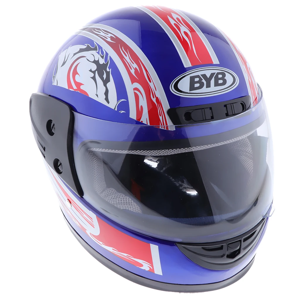 Motorcycle Helmet Dual Visor Modular Flip up Full Face Motor Helmet