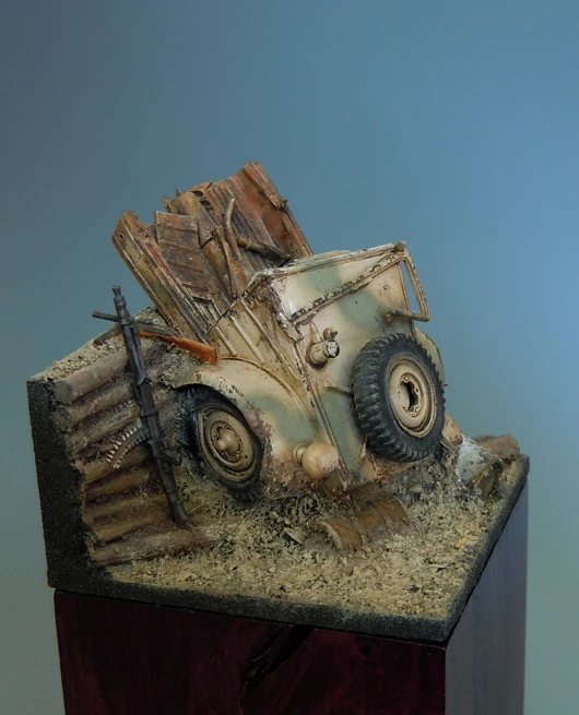

1/35 Resin Model Building Kit Figure Battlefield base 60mm*60mm