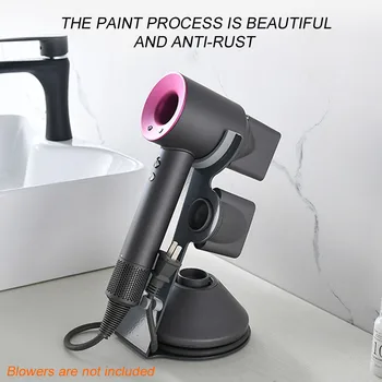 

Magnetic Hair Dryer Holder Solid Bathroom Organizer Home Professional Storage Bracket Anti Drop Desktop Stand For Dyson