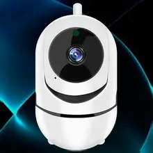 1080P умная беспроводная WiFi камера монитор для видеонаблюдения Видео Аудио ночное видение IP Cam для домашнего офиса