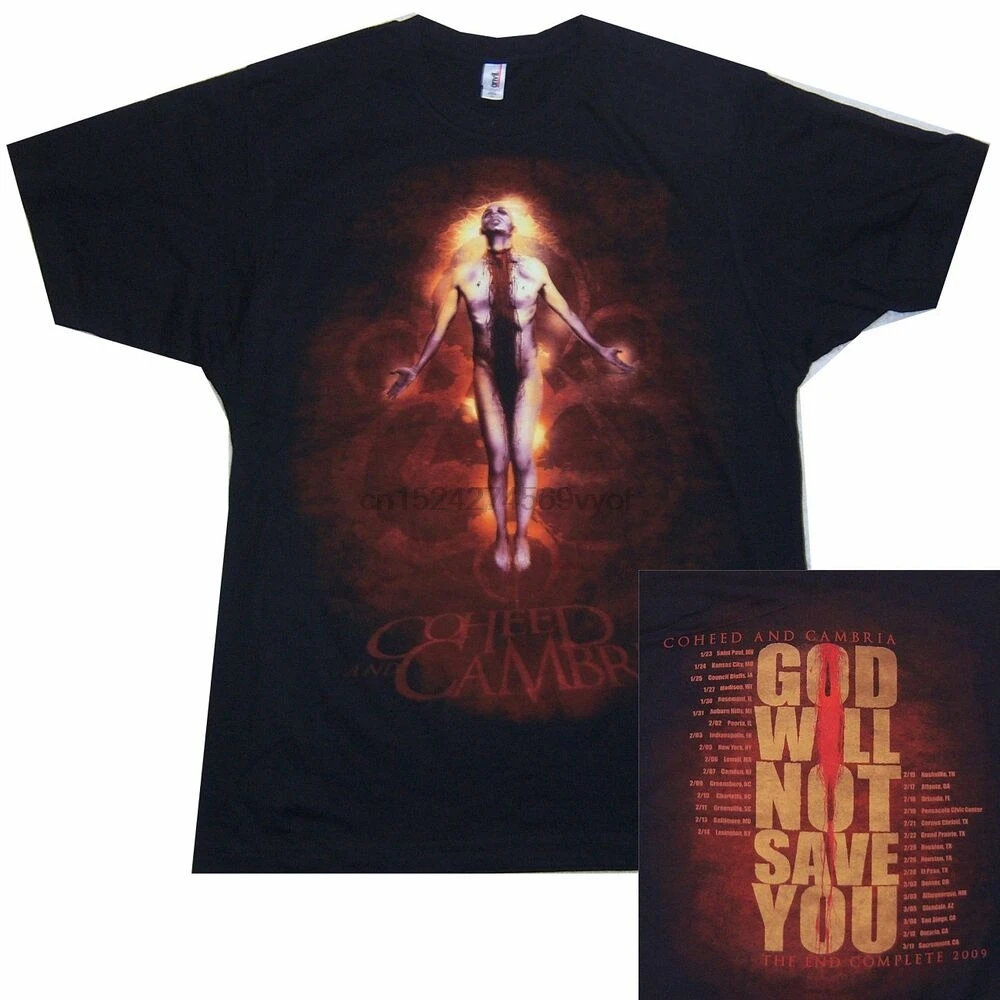 Coheed and Cambria BLACK TSHIRT BLUE 