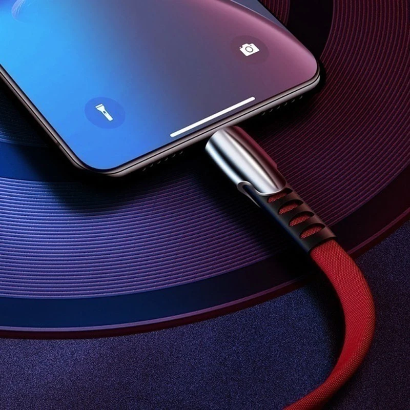 5A usb type-C кабель для huawei P30 Pro USB 3,1 Quick 3,0 Шнур зарядное устройство для телефона для iPhone XS провод для зарядки Redmi Note 7 K20 - Цвет: Красный