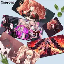 YNDFCNB Danganronpa Anime Girl In Stocked Customized laptop Gaming mouse pad Size for mouse pad Keyboard Deak Mat for Cs Go LOL