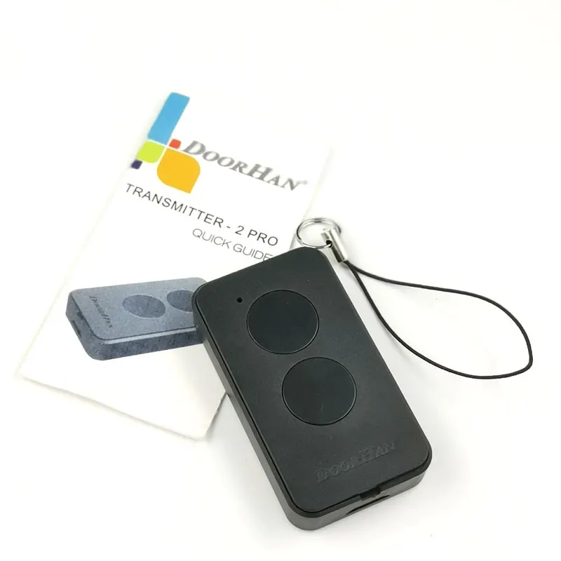 

2pcs Automatic gate door opener control DOORHAN transmitter 2 PRO Rolling code battery included