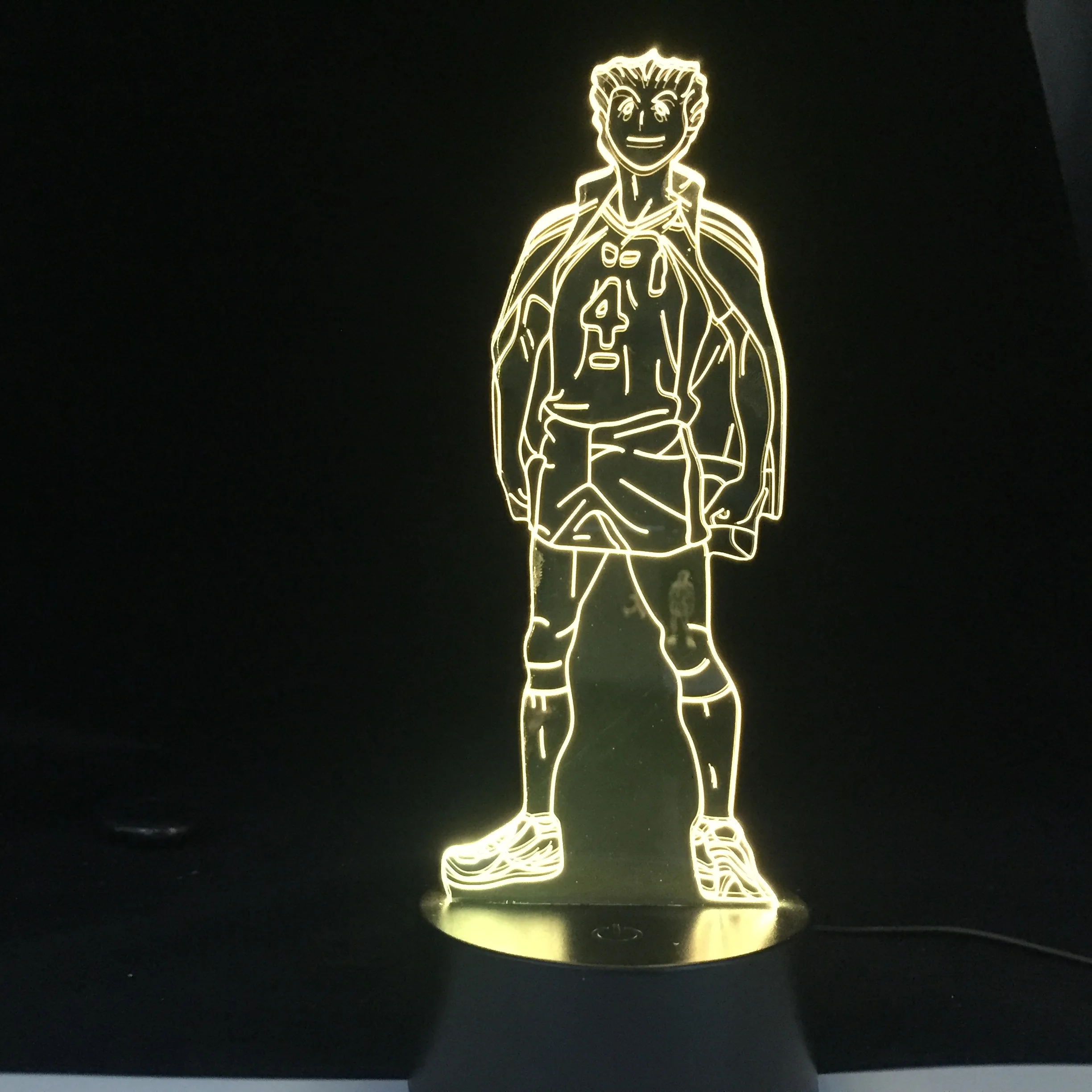 3d лампа для костюмированной вечеринки по японскому аниме Akaashi КейДжи уникальный