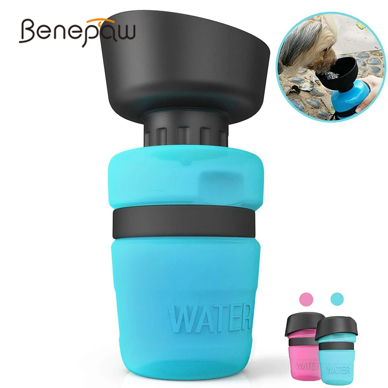 Benepaw переносная бутылка для воды собак большой емкости складной легкий пищевой