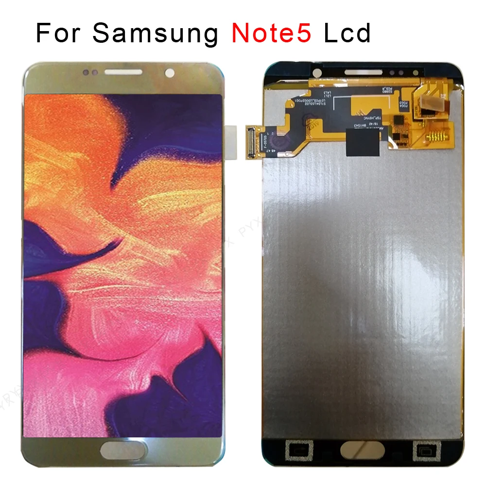 ЖК дисплей с дигитайзером для Samsung Galaxy Note 5 7 дюйма N920 N920F сенсорный экран в