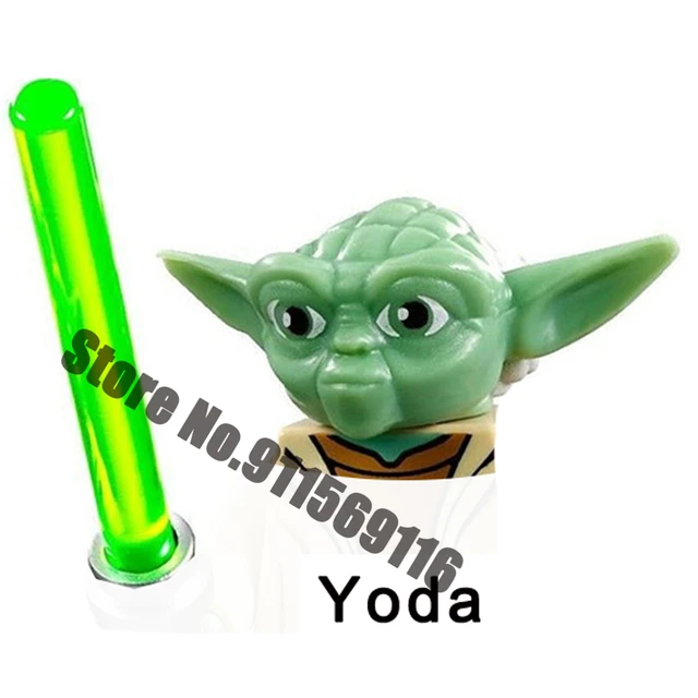 Ahsoka Tano Building Blocks Yoda Luke Skywalker Obi- Wan Kenobi Sith Palpatine Count Dooku Starkiller Star Brick Figure Wars Toy PG698
