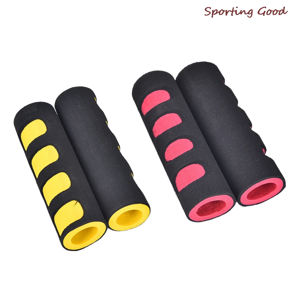 2PCS New Bicycle Grips Sponge Handlebar Cover For Outdoor Sports Riding Cyling Soft Foam Anti-Slip Handle Bar