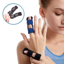 

Pain Relief Trigger Finger Fixing Splint Straighten Brace Adjustable Sprain Dislocation Fracture Finger Splint Corrector Support