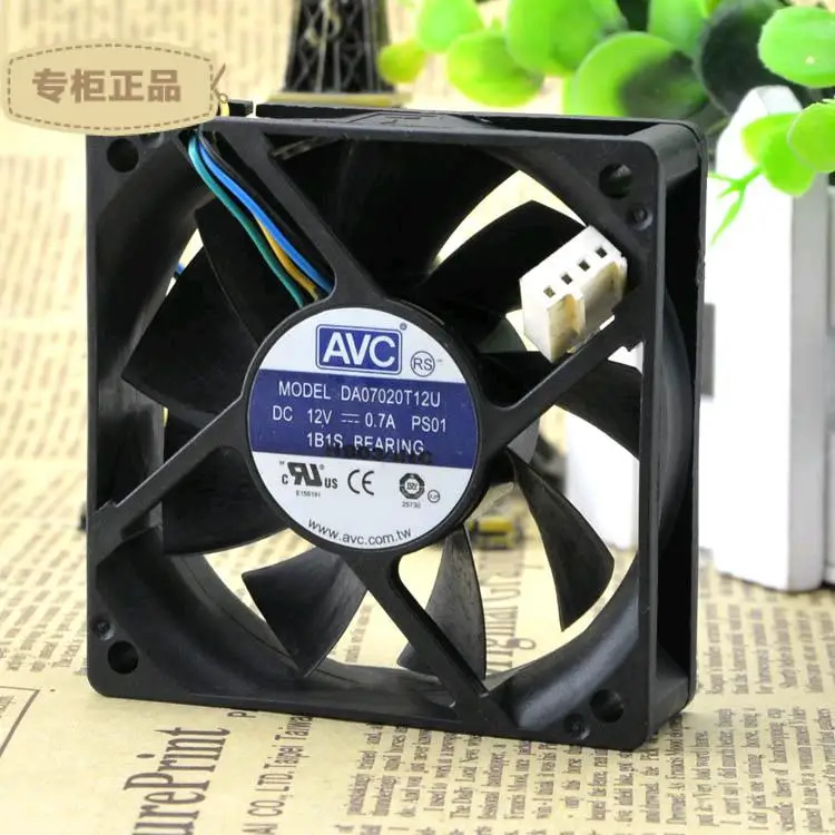 Для AVC DA07020T12U 7020 12V 0.7A 7 см 4 линии с регулируемой температурой большой объем