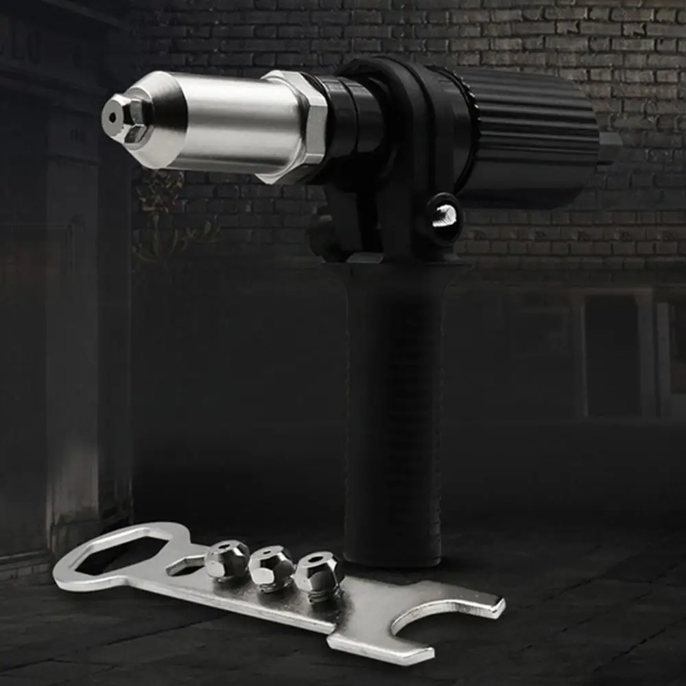 

2.4mm-4.8mm Electric Rivet Gun rivet nut gun drill adapter Cordless riveting Insert Nut Pull Blind Riveter Hand Riveter Tool