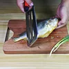 SHUOJI Vegetable Slicer Double 2 Slice Blade Slicing Knife Fish Scale Cleaner Knives Cabbage Cucumber Carrot Onion Slicer Peeler ► Photo 3/4