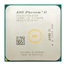 AMD-procesador de CPU Phenom II X6, 1100T, 1100, 3,3 GHz, seis núcleos, hde00zfbk6dtr, enchufe AM3