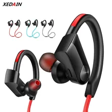 XEDAIN עמיד למים אלחוטי אוזניות סטריאו Bluetooth אוזניות באוזן Bluetooth אוזניות MP3 נגן עם Micphone עבור iPhoneX
