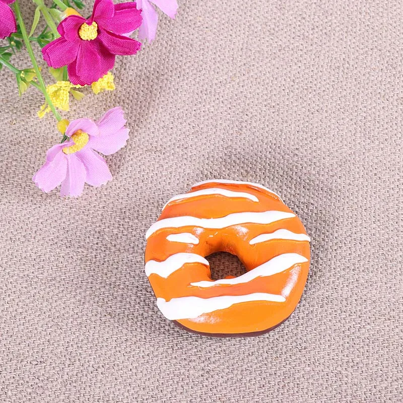 C Doughnut холодильник хлебное моделирование 3D Магнит Магнитный креативный на холодильник, для заметок бар украшения для кухни - Цвет: C
